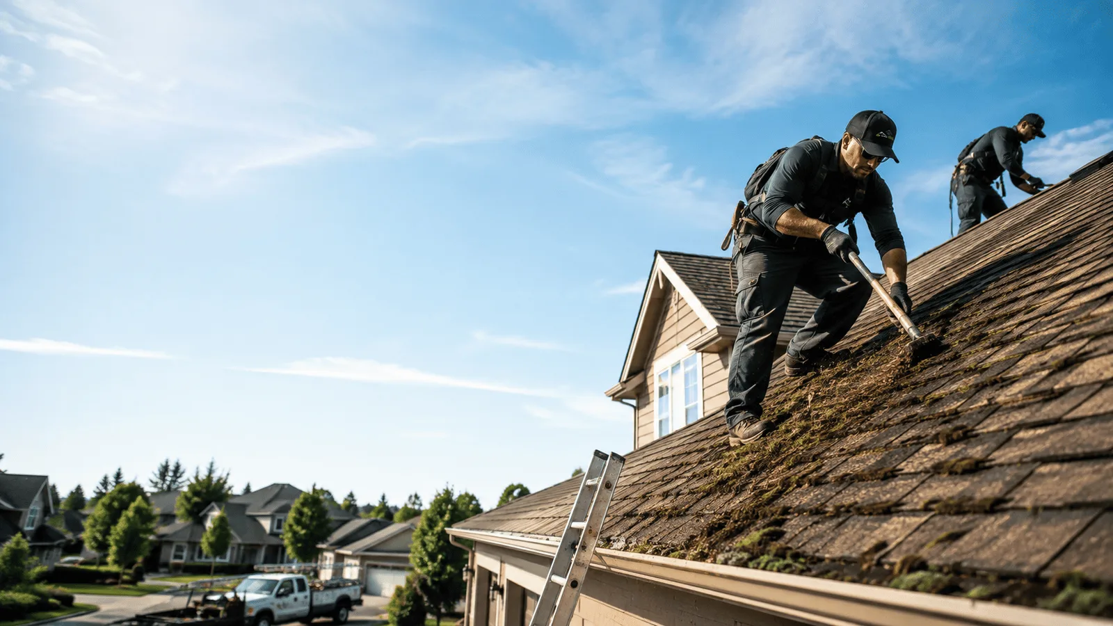 Roof Moss Removal in Paw Paw, WV near me